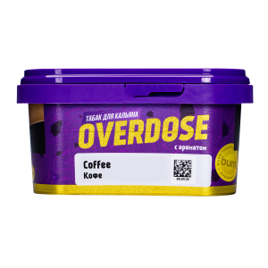 Табак для кальяна Overdose – Coffee 200 гр.