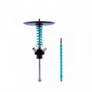Кальян MAMAY CUSTOMS Coilover Micro серый-мята (без колбы) (гр. Листья) Кальян MAMAY CUSTOMS Coilover Micro серый-мята (без колбы) (гр. Листья)