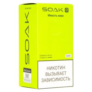 Электронная сигарета SOAK R – Мякоть киви 5000 затяжек