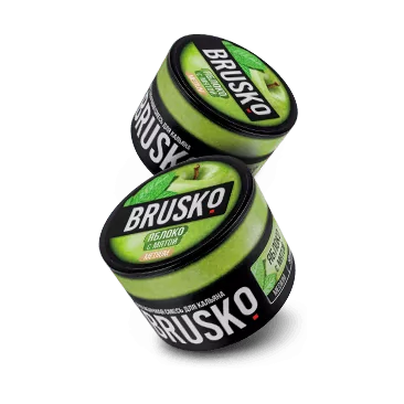 Смесь для кальяна BRUSKO MEDIUM – Яблоко с мятой 50 гр.