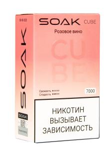 Электронная сигарета SOAK CUBE – Розовое вино 7000 затяжек