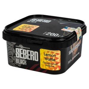 Табак для кальяна Sebero Black – Lemon Waffle 200 гр.