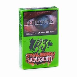 Табак для кальяна B3 – Strawberry Yoghurt 50 гр.