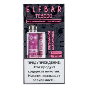 Электронная сигарета Elf Bar TE – Клубника Мороженое 5000 затяжек