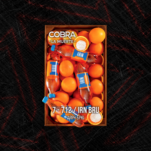Табак для кальяна Cobra La Muerte – Irn Bru (Айрн Брю) 40 гр.