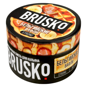 Смесь для кальяна BRUSKO STRONG – Бельгийские вафли 50 гр.