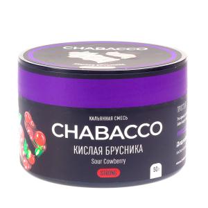 Табак для кальяна Chabacco STRONG – Sour cowberry 50 гр.