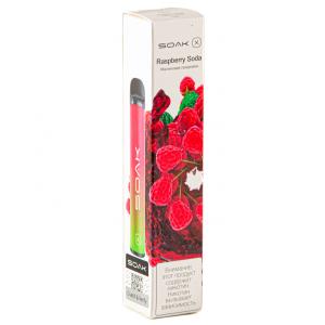 Электронная сигарета SOAK X – Raspberry soda 2200 затяжек