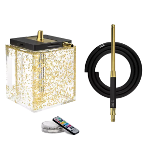 Кальян Hoob Atom Black x Gold | Комплект Стандарт