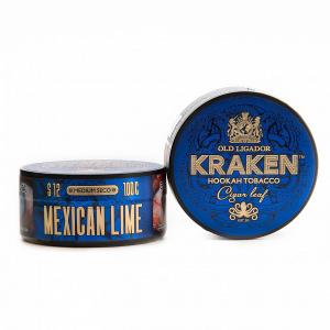 Табак для кальяна Kraken Medium Seco – Mexican lime 100 гр.
