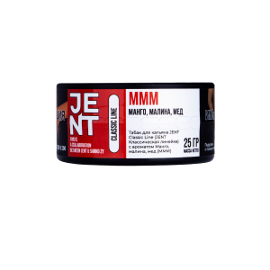 Табак для кальяна JENT – MMM Манго, Малина, Мёд 25 гр.