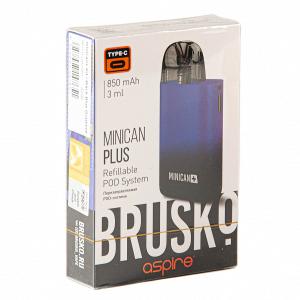 Электронная система BRUSKO Minican – Plus черно-синий градиент