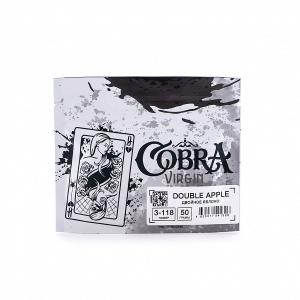 Смесь для кальяна Cobra Virgin – 3-118 Double apple 50 гр.
