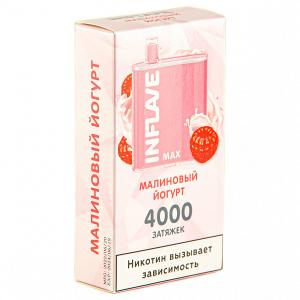Электронная сигарета INFLAVE MAX – Малина 4000 затяжек