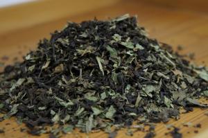 Черный чай листовой с мелиссой, Германия, 100 гр.