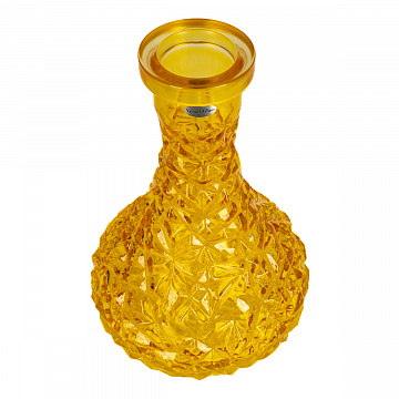 Колба для кальяна Vessel Glass Капля кристалл жёлтый