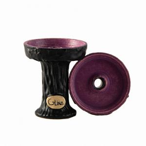 Чашка Глина Harmony дерево чёрно-фиолетовая