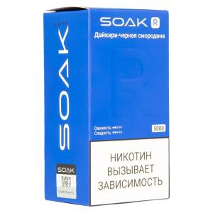 Электронная сигарета SOAK R – Дайкири-черная смородина 5000 затяжек