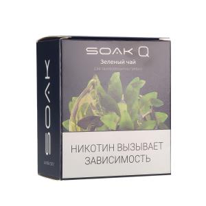 Картридж SOAK Q – Зеленый чай 1500 затяжек 2шт