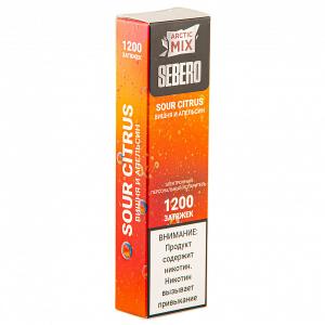 Электронная сигарета SEBERO Arctic Mix – Апельсин Вишня 1200 затяжек