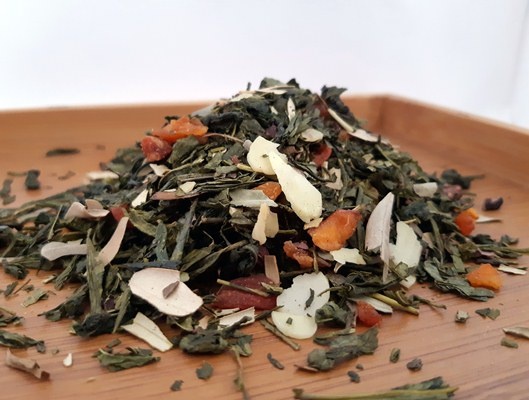 Зеленый чай листовой восточное наслаждение, Германия, 165 гр.