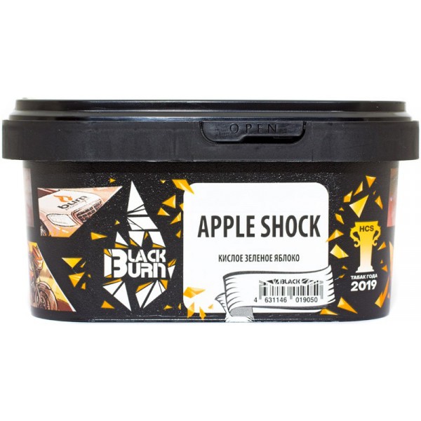 Табак для кальяна Black Burn – Apple Shock 200 гр.