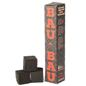 Уголь для кальяна Bau Bau – кокосовый 6 шт черный (25 мм)