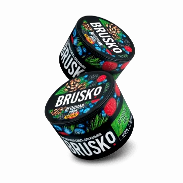 Смесь для кальяна BRUSKO MEDIUM – Ягодная хвоя 250 гр.