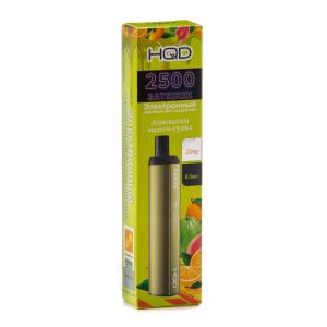 Электронная сигарета HQD MAXX – Апельсин манго гуава 2500 затяжек