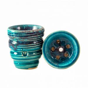 Чашка VINTAGE Glaze Hive Улей фиолетово-бирюзовая