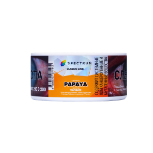Табак для кальяна Spectrum – Papaya 25 гр.