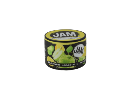 Смесь для кальяна JAM – Яблочные конфеты с лимоном 50 гр.