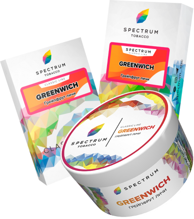 Табак для кальяна Spectrum – Greenwich 100 гр.