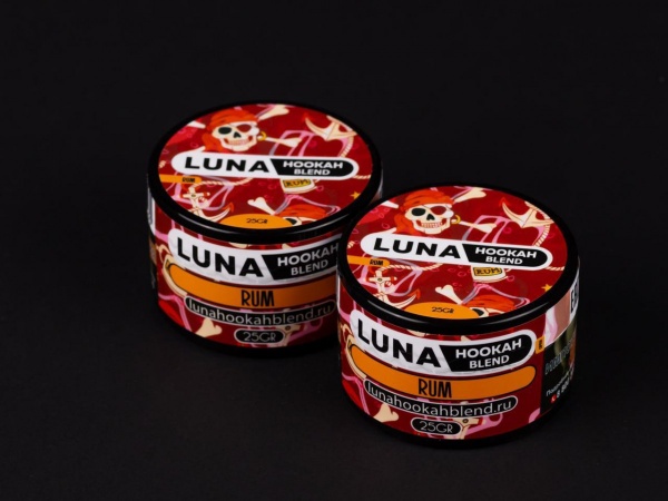 Табак для кальяна LUNA – Rum 25 гр.