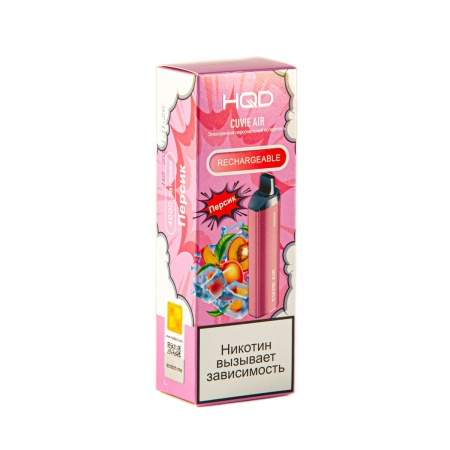 Электронная сигарета HQD Cuvie AIR – Персик 4000 затяжек