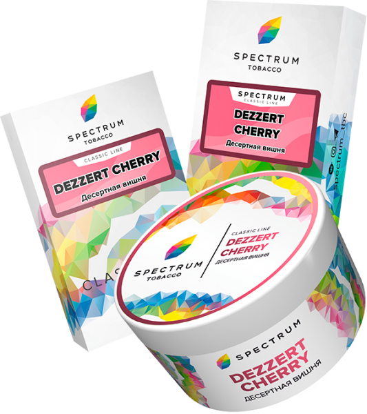 Табак для кальяна Spectrum – Dezzert cherry 200 гр.