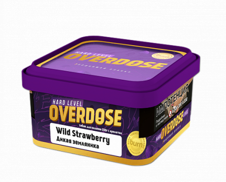 Табак для кальяна Overdose – Wild Strawberry 200 гр.