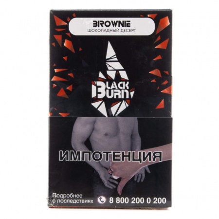 Табак для кальяна Black Burn – Brownie 100 гр.
