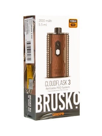 Электронная система BRUSKO CLOUDFLASK 3 Коричневый