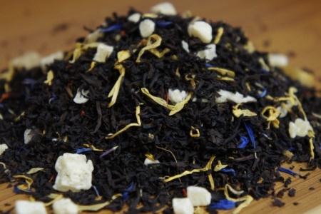 Черный чай листовой манго, Германия, 500 гр.