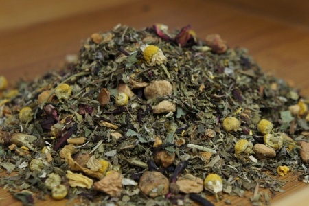Чай травяной Малина-Мята, Германия, 165 гр.
