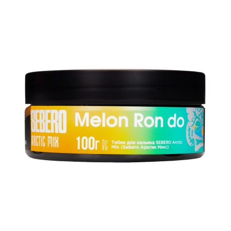 Табак для кальяна Sebero Arctic Mix – Melon Ron do 100 гр.