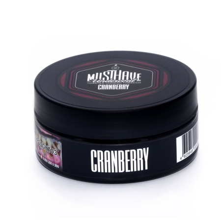 Табак для кальяна MustHave – Cranberry 125 гр.