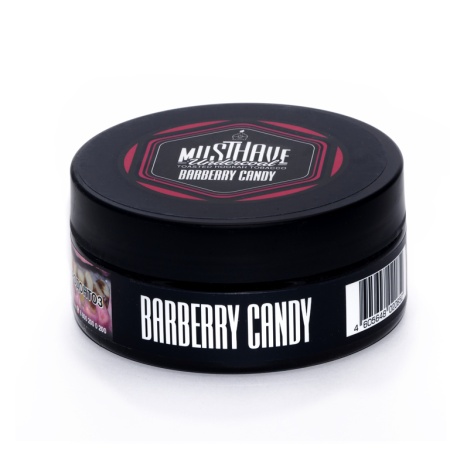 Табак для кальяна MustHave – Barberry Candy 125 гр.
