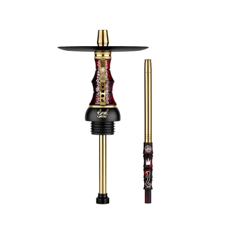 Кальян Alpha Hookah Beat Set VNDL Red (тонированная колба)