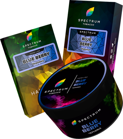 Табак для кальяна Spectrum Hard – Blue berry 40 гр.