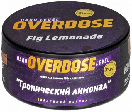Табак для кальяна Overdose – Fig Lemonade 100 гр.