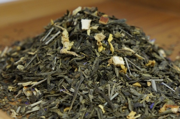 Зеленый чай листовой облепиха-лимон, Германия, 165 гр.