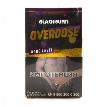 Табак для кальяна Black Burn – Overdose 100 гр.