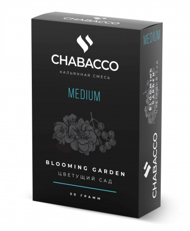 Табак для кальяна Chabacco MEDIUM – Blooming garden 50 гр.